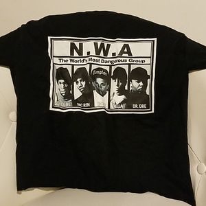 Womens Cropped NWA shirt